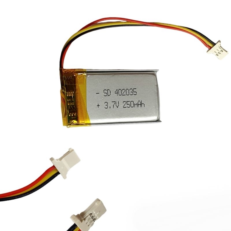 402035 250mAh 3.7v Mijia Driving recorder Battery Xiaomi Yi Dash C10 slim แบตกล้องติดรถยนต์ แบตกล้อง