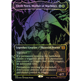 [MTG] Phyrexia: All Will Be One (ONE) - Elesh Norn, Mother of Machines (Oil Slick Raised Foil)