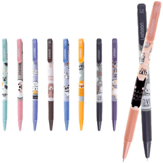 Sanrio ปากกา ปากกาลายการ์ตูน ปากกาลิขสิทธิ์ 6ด้าม/แพ็ค คละลาย