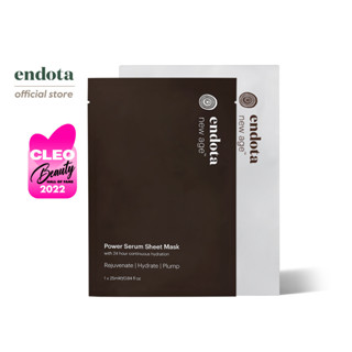 endota Power Serum Sheet Mask เซรั่มชีทมาส์ก เพิ่มความชุ่มชื่นให้กับผิว 25ml x 4pk