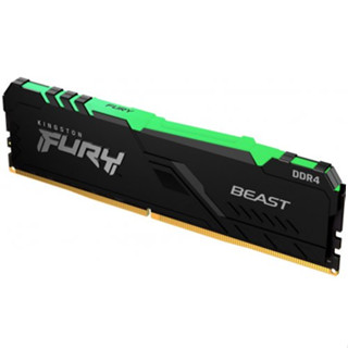 8GB (8GBx1) DDR4/2666 RAM PC (แรมพีซี) KINGSTON FURY BEAST RGB (KF426C16BBA/8)