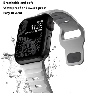 🇹🇭ส่งจากไทย สายซิลิโคน ใช้สำหรับ Smart Watch Ultra S11 10 9 8 7 6 5 4 3 2 1 ขนาด 38/40/41/42 & 42/44/45/49/46mm