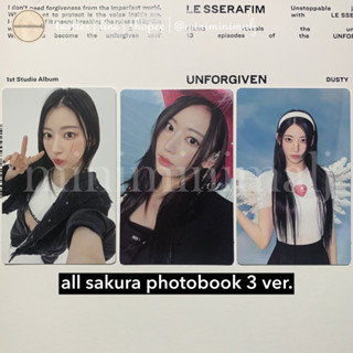 ★พร้อมส่ง★ ALL SAKURA PHOTOBOOK VER. UNFORGIVEN ALBUM LESSERAFIM