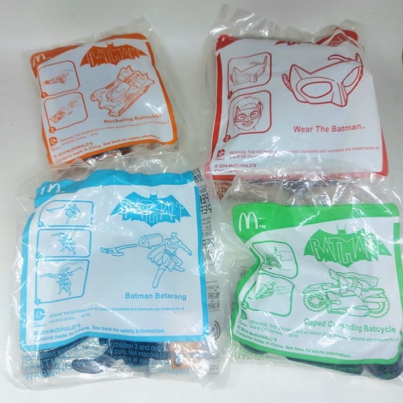McDonald's ของเล่นแบทแมน Batman Happy Meal