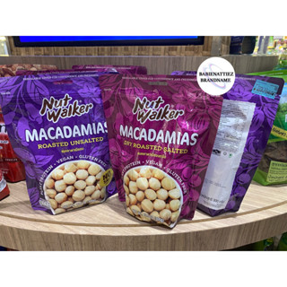 💥HOT SALE💥ถุงใหญ่ 300 กรัม (แท้ 100% จาก King Power) Nut Walker Macadanias 300 g. (อบเกลือ/ไม่อบเกลือ) Epx. 08/2024