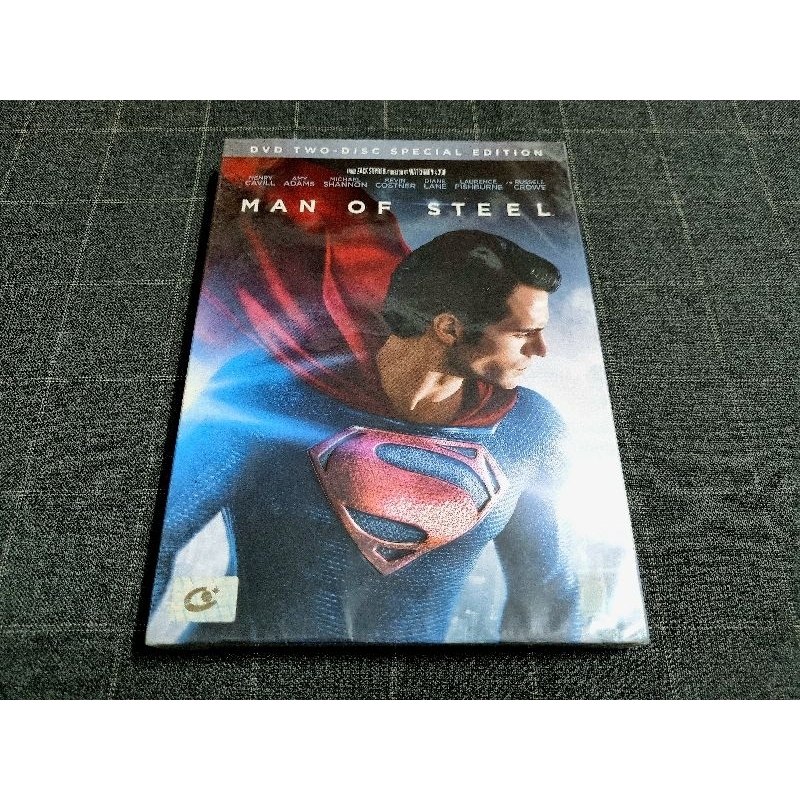 DVD (2 Disc) ภาพยนตร์ซูเปอร์ฮีโร่ เปิดจักรวาล DC "Man of Steel / บุรุษเหล็ก ซูเปอร์แมน" (2013)