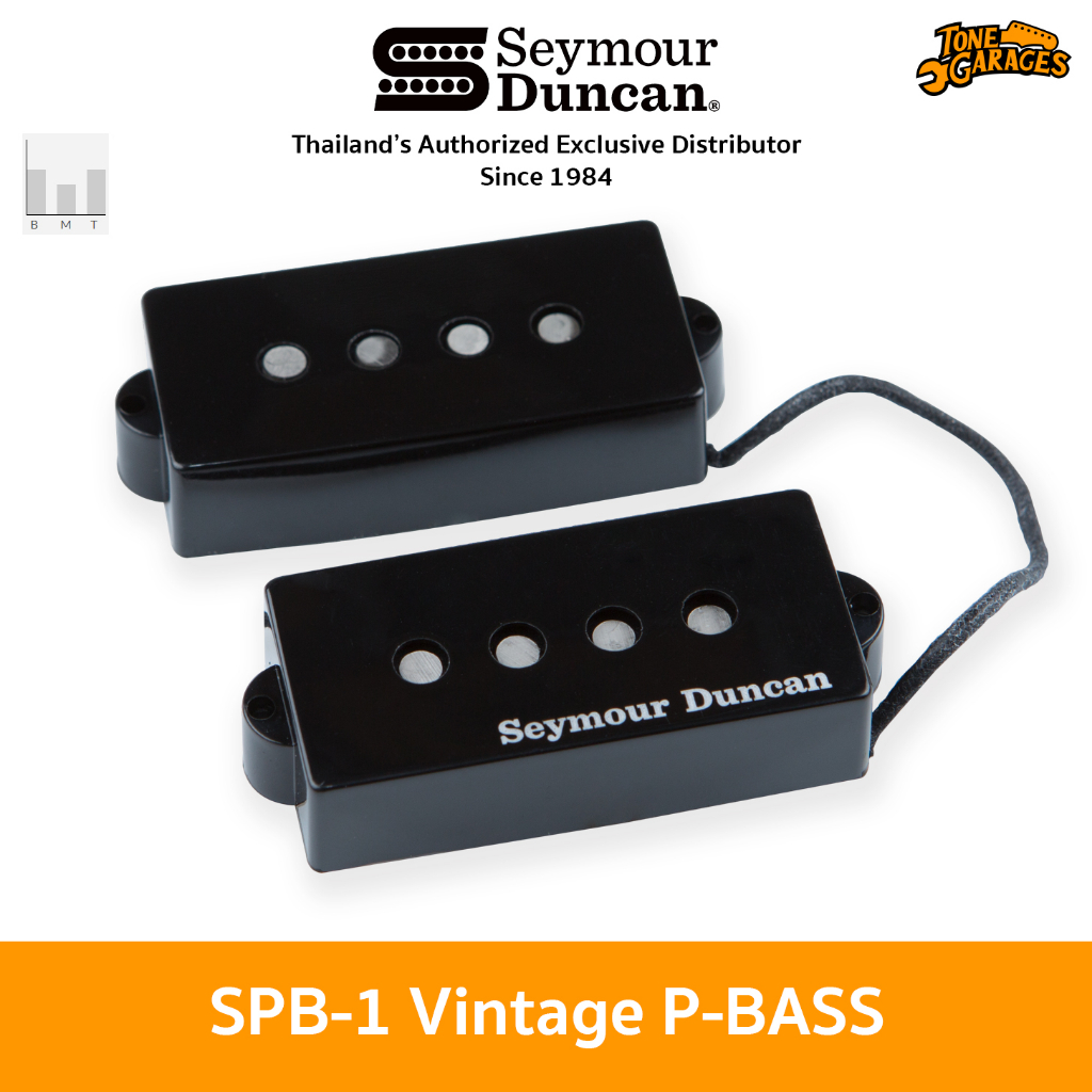 Seymour Duncan SPB-1 Vintage P-Bass Pickup for 4 String ปิ๊กอัพเบสไฟฟ้า ของแท้ 100% Made in USA