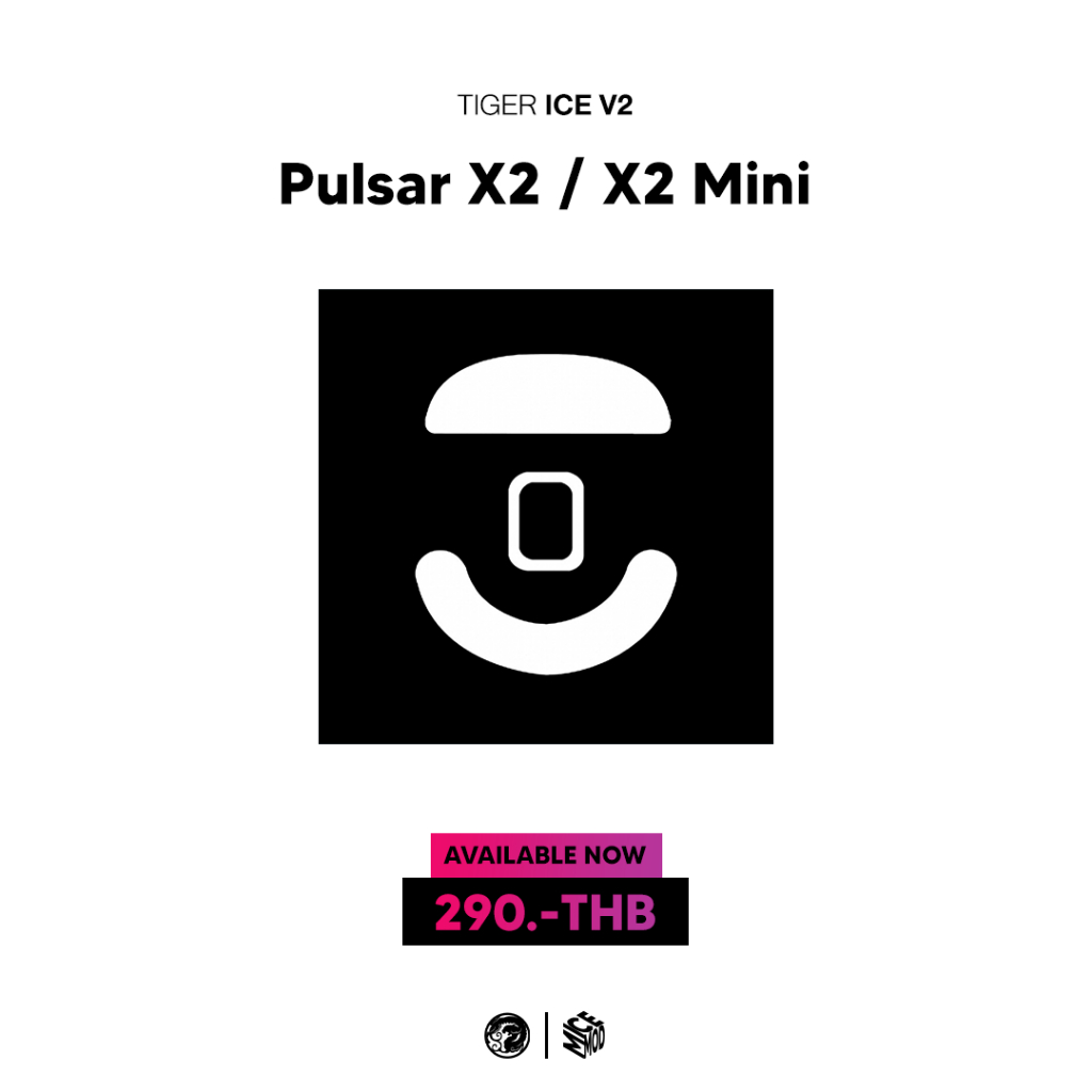 เมาส์ฟีท Esports Tiger ของ Pulsar X2 / X2 Mini [Mouse Feet]