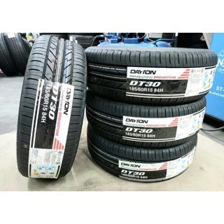 ยางใหม่ 185/60R15 Dayton DT30 ผลิตปี 2023 ประกันบวม 2 ปี พร้อมจุ๊บแปซิฟิค 4 ตัว จัดส่งฟรีมีเก็บปลายทาง