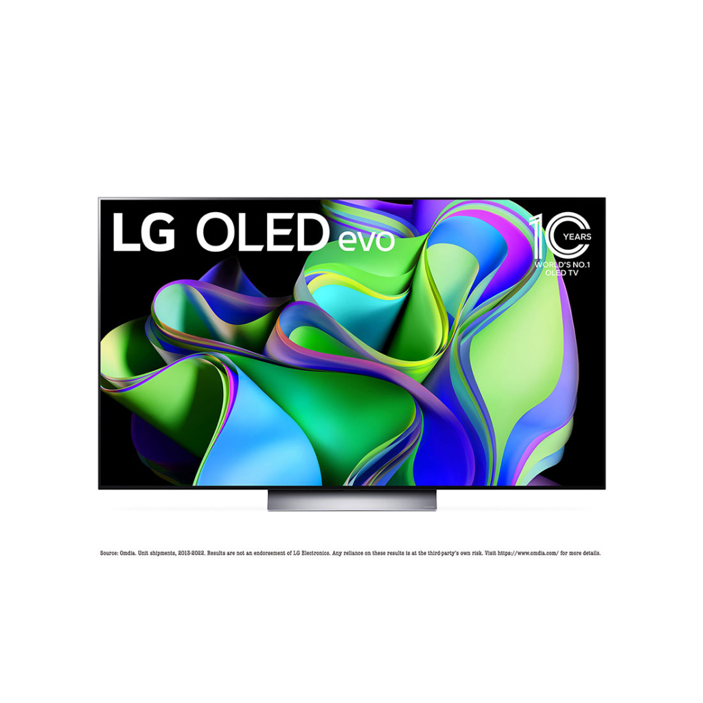 LG OLED evo 77 นิ้ว รุ่น OLED77C3PSA C3 4K SMART TV พร้อม ThinQ AI clearance  ไม่มี ขาตั้งแถม ขาแขวน