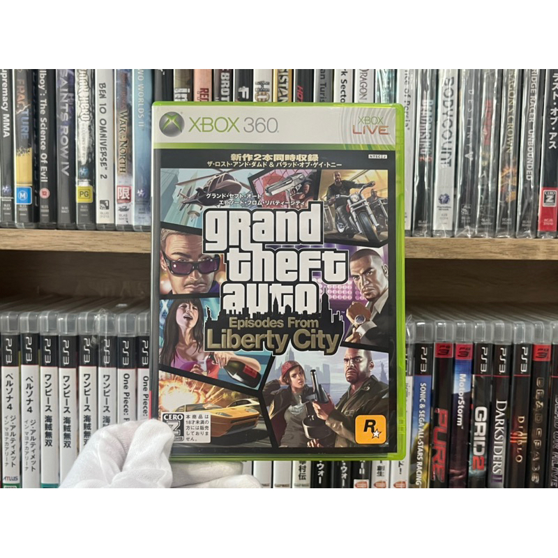 Xbox360 - Grand Theft Auto Episodes from Liberty City (แผ่นแท้) GTA4 , GTA IV