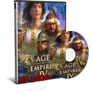 แผ่นเกมคอม PC - Age of Empires IV + 2 DLCs [6DVD+USB+ดาวน์โหลด]