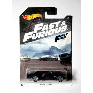 hot wheels  NISSAN SKYLINE (fast and furious 5)