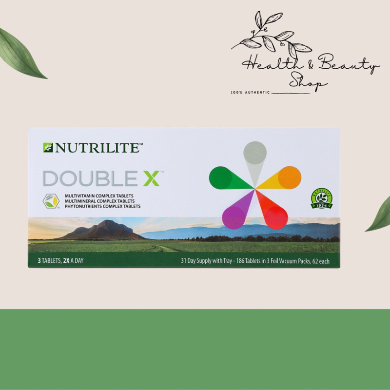 นิวทริไลท์ ดับเบิ้ล เอ็กซ์ สำหรับ 31 วัน Nutrilite DOUBLE X 31-Day Supply