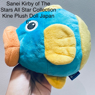 ตุ๊กตา เคอร์บี้ Sanei Kirby of The Stars All Star Collection Kine Plush Doll Japan ขนาด6” ลิขสิทธิ์แท้ หายากที่สุด