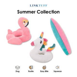 Summer Collection 🦩🦄ตุ๊กตาของเล่นสุนัข ของเล่นหมา ของเล่นแมว Linktuff