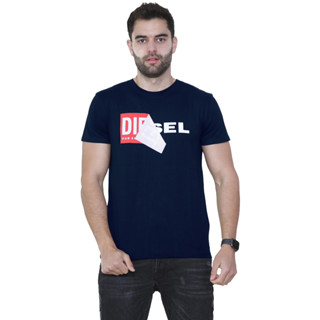 เสื้อยืด Diesel(ดีเซล) Mens Double Logo T-Diego QA แท้