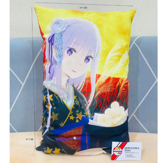 Re:ZERO ลิขสิทธิ์แท้ หมอน อนิเมะ Anime 47 cm รีเซทชีวิต ฝ่าวิกฤตต่างโลก (สินค้าพร้อมส่ง)