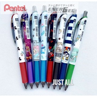 Disney Japan × Pentel Energel ปากกาหมึกเจลสีดำ 0.5mm