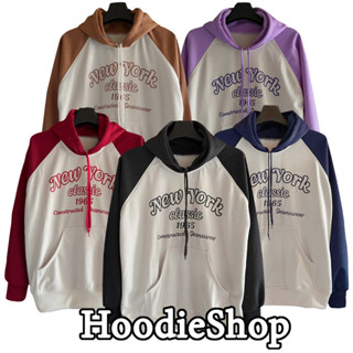 (ของแท้)เสื้อคลุมกันหนาว เสื้อฮู้ด New York รุ่นY2K hoodie ราคาจากโรงงานโดยตรง