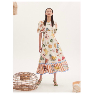 🍒🥭🍍Hawii Long Dress🍍🥭🍒ป้ายypy