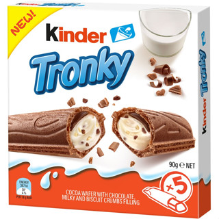 Kinder Tronky 1 กล่อง มี 5 แพ็ค BBF: 04/12/23