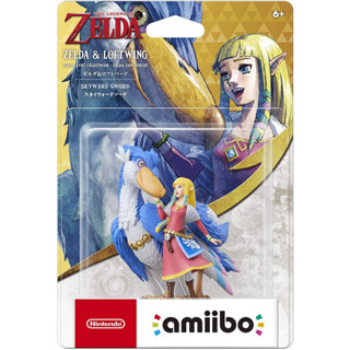 [ส่งตรงจากญี่ปุ่น] Nintendo Amiibo Zelda &amp; Loftwing Skywara Sword Japan ใหม่