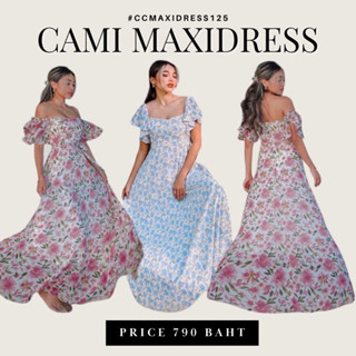 Cami Maxidress [ชุดเดรสพร้อมส่ง] 💥ลด10%💥 Chuu Clothing ✨