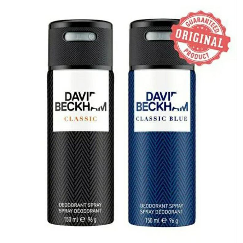 David Beckham เดวิด เบคแฮม  ดีโอโดแรนท์ สเปรย์ 150 มล. สเปรย์ระงับกลิ่นกาย ปกป้องคุณได้ตลอดทั้งวัน ด