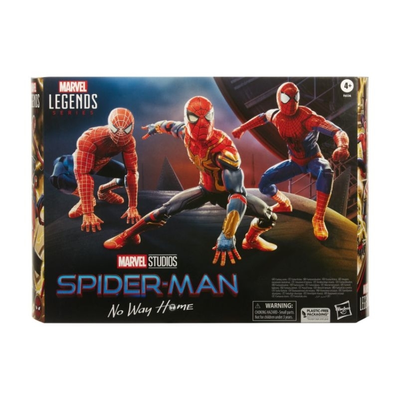 Hasbro Marvel Legends Spider-Man No Way Home 3 Pack