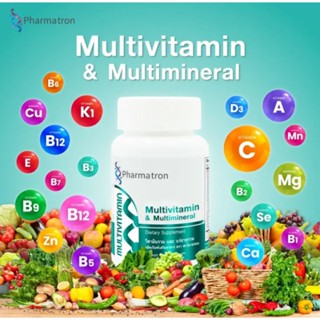 PHARMATRON MULTIVITAMIN &amp; MULTITIMINERAL 30 CAPSULES.