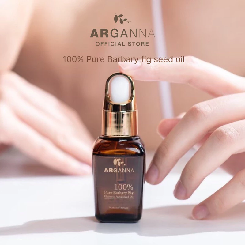 ARGANNA Barbary Fig Seed Oil น้ำมันบาร์บารี่บริสุทธิ์ 100% ลดริ้วรอย ฝ้า กระ