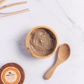 ARGANNA Rhassoul Moroccan Lava Clay ราซซูลโคลนลาวา มาสก์โคลน ทำความสะอาดผิว ลดสิว ผิวกระชับ