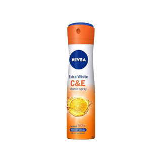 นีเวีย เอ็กซ์ตร้า ไวท์ ซี แอนด์ อี สเปรย์ 150มล. | NIVEA SPRAY EXTRA WHITE C&amp;E 150 ML