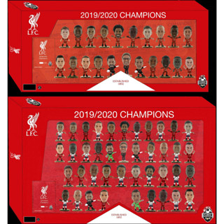 โมเดลนักฟุตบอลลิขสิทธิ์แท้ SoccerStarz Liverpool Team Pack Premier League Champions 2019/2020