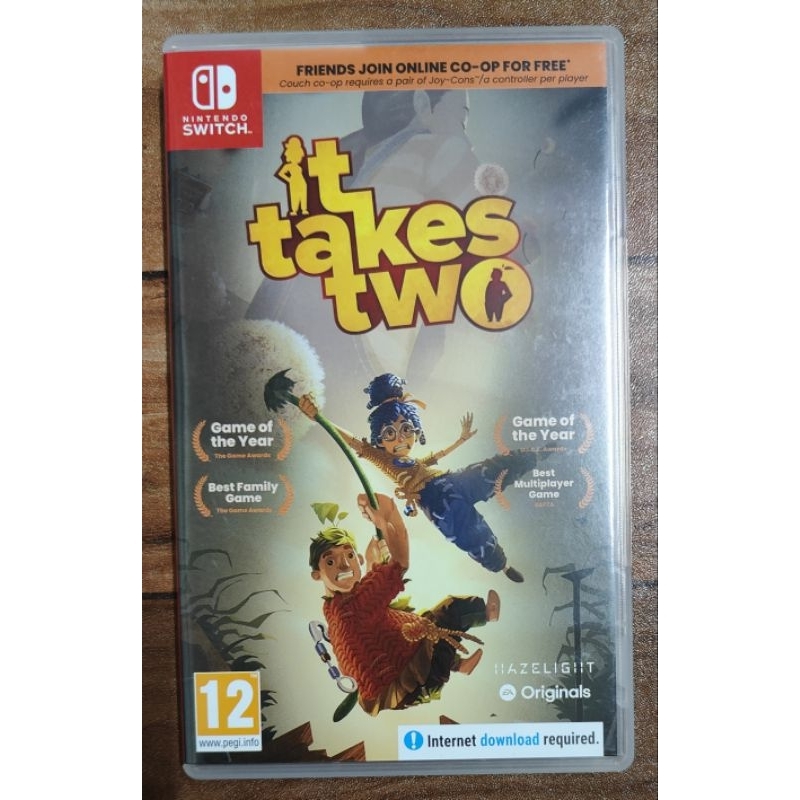 (ทักแชทรับโค๊ดส่วนลด)(มือ 2 )Nintendo Switch : It Takes Two มือสอง