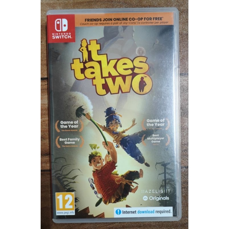 (⚡มือ 2 พร้อมส่ง⚡)Nintendo Switch : It Takes Two มือหนึ่ง มือสอง มีภาษาอังกฤษ