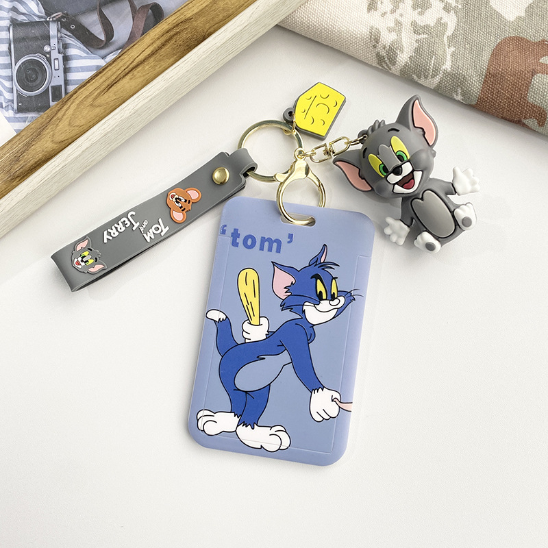 พร้อมส่งที่ใส่บัตรพนักงานลายทอมแอนเจอรี่มีขายที่นี่ที่เดียวในไทย ลายสวยคมชัดสกีนลายนูน3มิติ น่ารัก