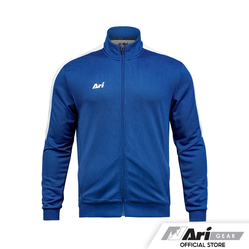 ARI TAB TRACK JACKET - NAVY/WHITE เสื้อแจ็กเก็ต อาริ แท็บแท็ก สีน้ำเงิน