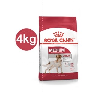 Royal Canin Medium Adult 4 kg สำหรับสุนัขโต พันธุ์กลาง อายุ 12 เดือน - 7 ปี 4 kg