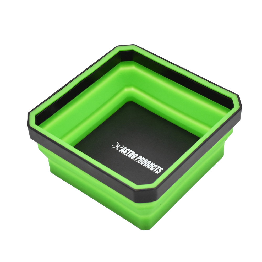 ถาดซิลิโคนแม่เหล็ก สีเขียว Magnet Silicone Tray Green