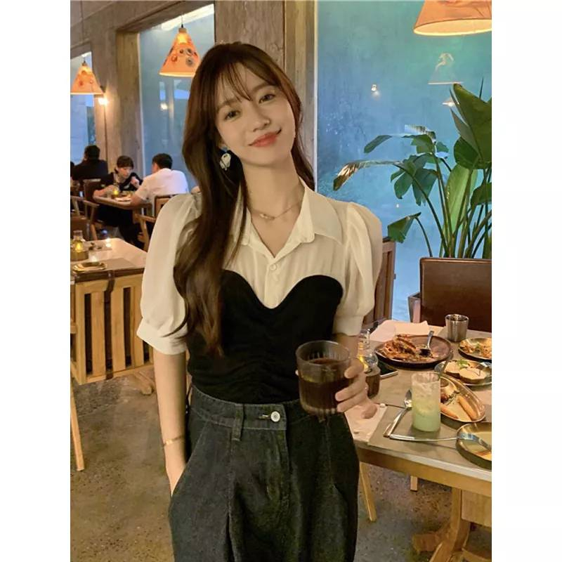 diary(70141)เสื้อไหมพรมแต่งคอปกชีฟอง ลุคคุณหนู น่ารักมาก รูปที่ 2