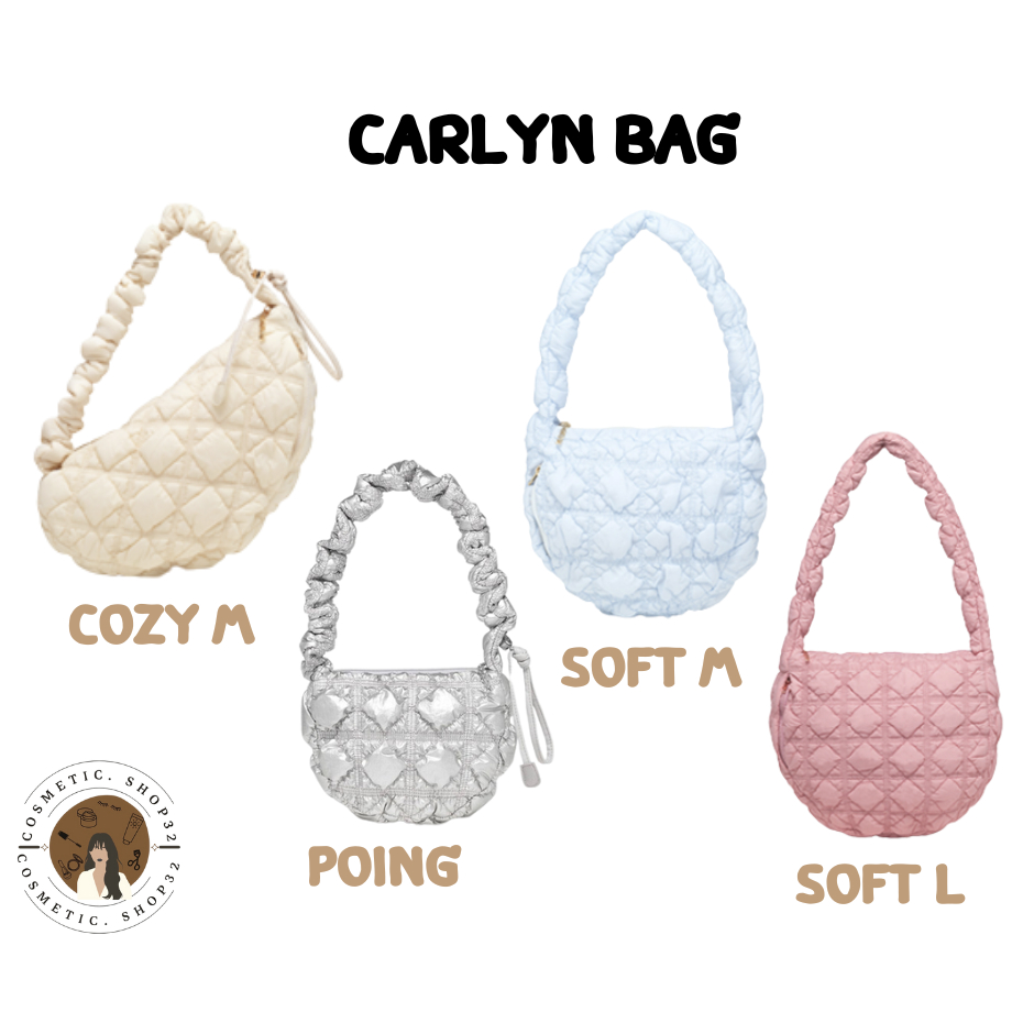 พร้อมส่ง (ใส่โค้ด COSMCARLY) Carlyn Bag Cozy M, Poing, Soft M, Soft L 4 รุ่นยอตฮิต ของแท้ 100%