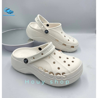 Crocs Classic Crush Clog รุ่นนี้สูงประมาณ 3cm (วัดจากพื้นถึงส้น)งานดีใช้ทน