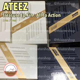 💚พร้อมส่ง ATEEZ อัลบั้ม Treasure EP.Fin : All To Action (A Ver. / Z Ver.)