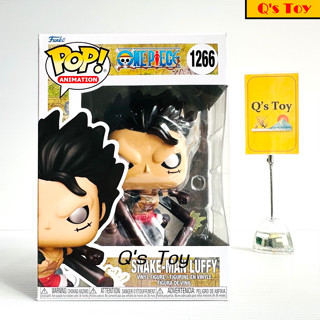 ลูฟี่ [มือ 1] Funko POP ของแท้ - Monkey D. Luffy Gear 4 Snake Man 1266 Funko POP Onepiece วันพีช