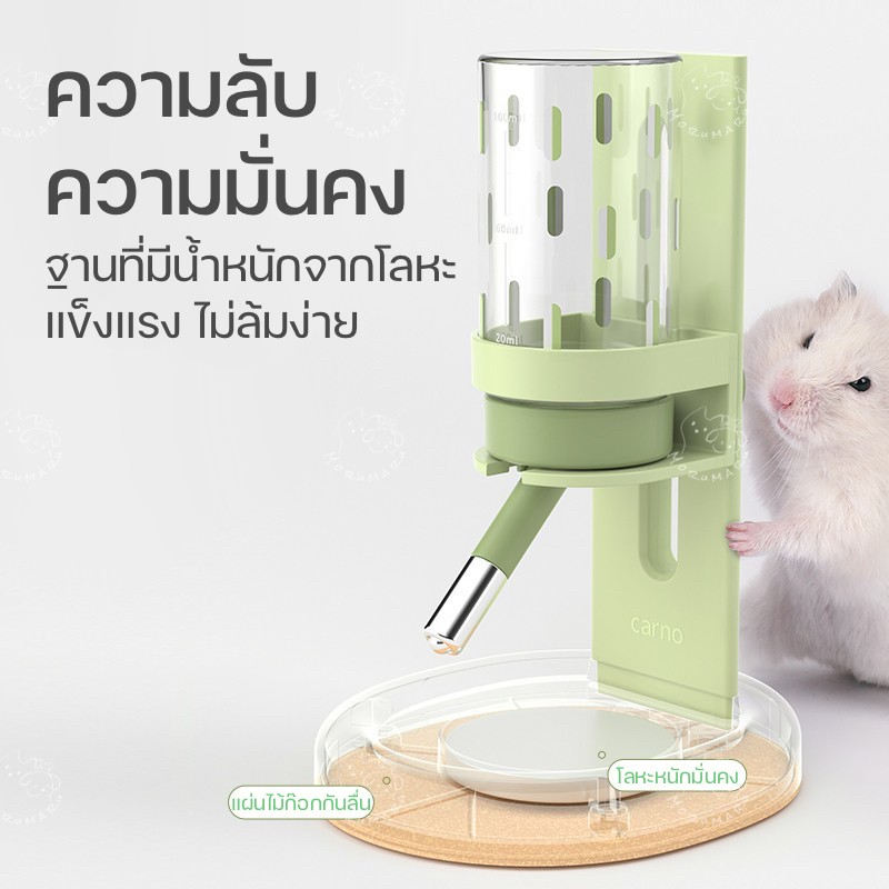 [Carno] ที่ตั้งขวดน้ำ ที่ตั้งขวดน้ำปรับระดับได้ ขวดน้ำสองลูกกลิ้ง