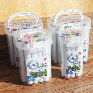ART MARKER รุ่น TK83030 ปากกามาร์เกอร์ 2 หัว เหมาะกับงานศิลปะ