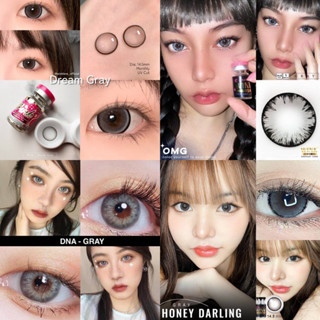 คอนแทคเลนส์ Wink Lens สีเทา ค่าสายตาปกติ (4)