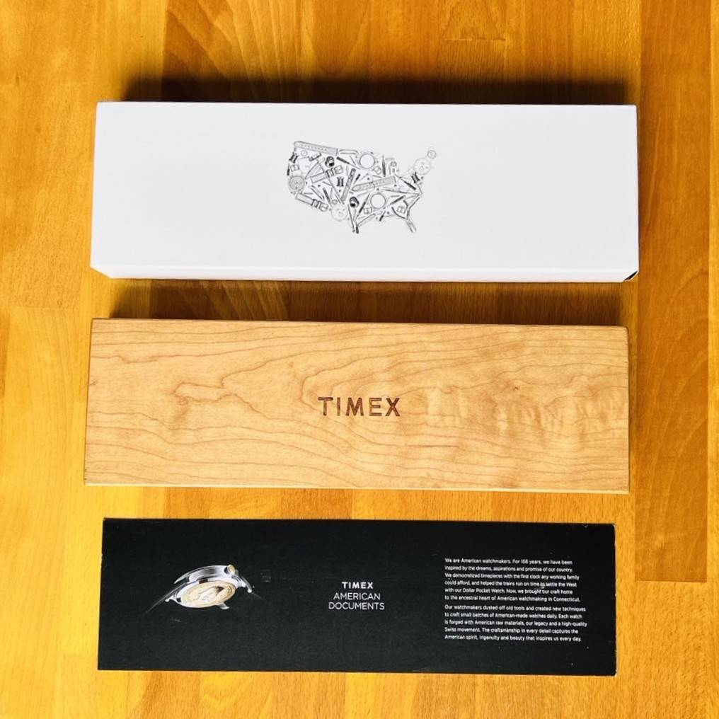 Timex American Documents Watch (Made in USA) ของแท้ พร้อมส่ง